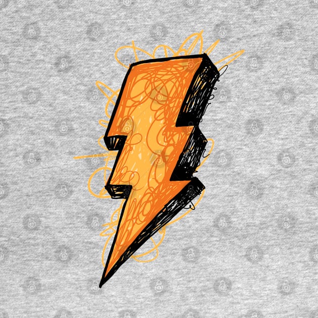 Thunder Scribble by jayaadiprastya